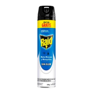 Insecticida Raid sin olor Moscas y Mosquitos 420 cm3