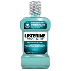 Enjuague bucal Listerine Cool Mint Frescura intensa menta 500 ML