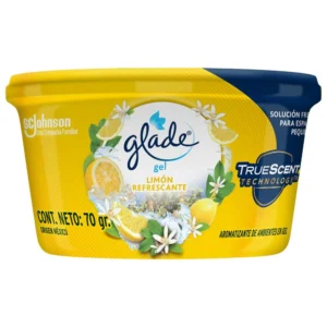 Aromatizante En Gel Glade De 70 Gr Limon Refrescante