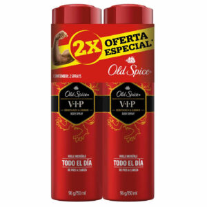 Desodorante en Aerosol Old Spice Vip 150 ml 2 Unidades