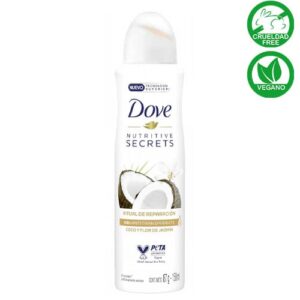Desodorante Aerosol Dove nutritive secrets 150 Ml.
