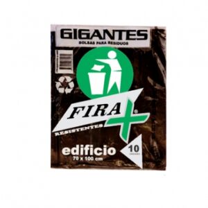 Bolsa De Residuos Fira De 70 Cm X 1 Mt X 10 Unidades