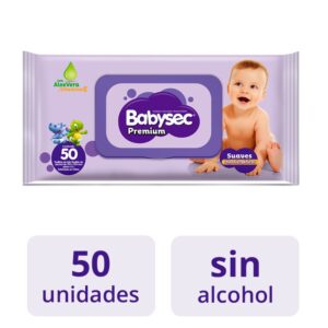 Toallitas húmedas Babysec Premium Flow Ultra 50 Unidades