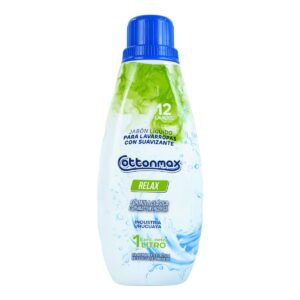 Jabón líquido para lavarropas con suavizante Cottonmax 1 lt Relax