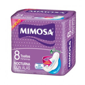 Toalla Mimosa Nocturna X 8 Con Alas