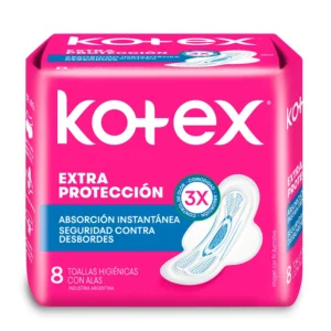 Toalla femenina Kotex Normal Con Alas x 8