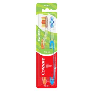 Cepillo Colgate Twister Fresh Medio ¡oferta 2 X 1!