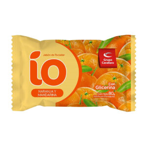 Jabón De Tocador Io 80 Grs.  Naranja y Mandarina